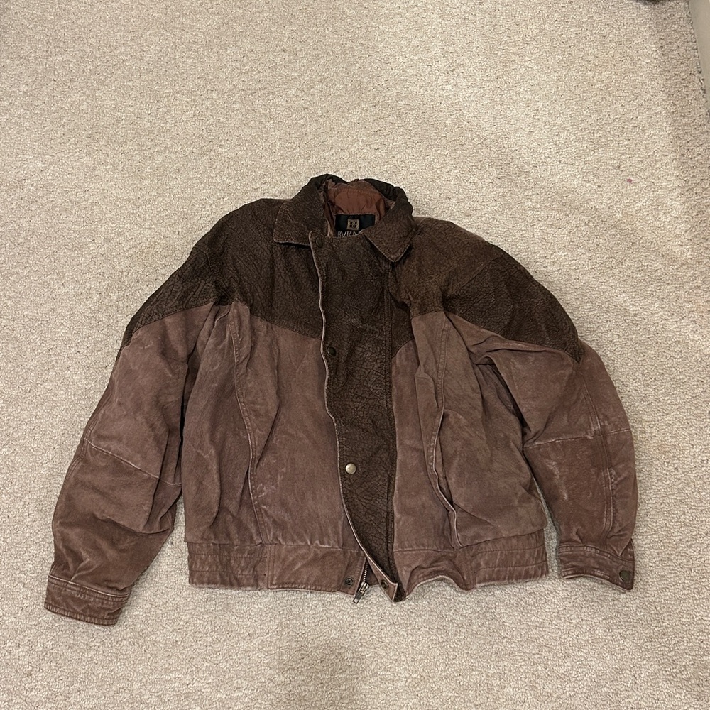 Men's Two-Tone Brown Jacket